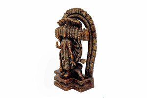 Brass Vishnu Arch (Antique Finish)