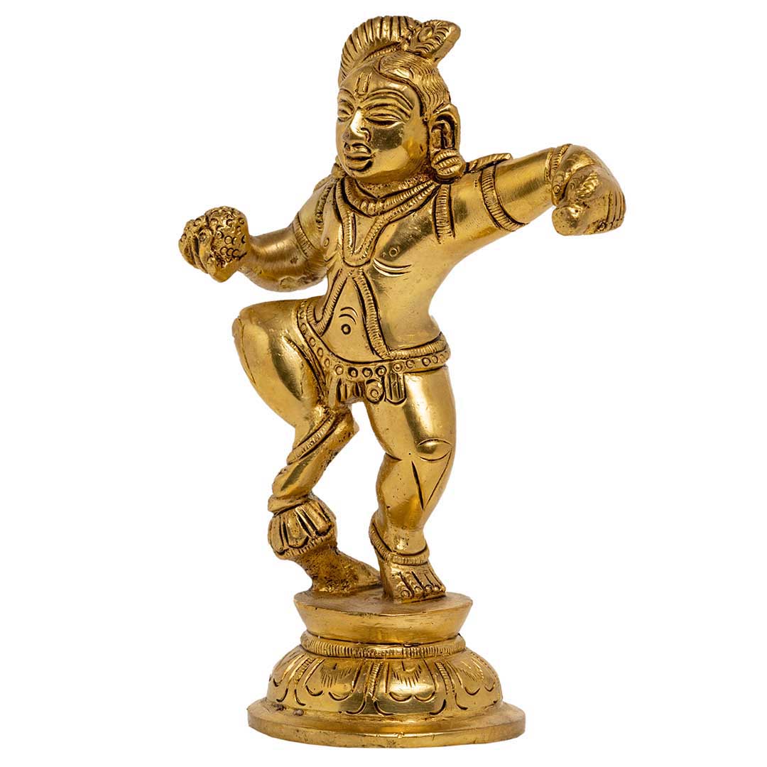 BRASS DANCING KRISHNA